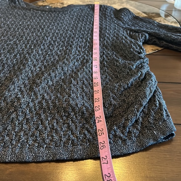 CATO | SIZE 22-24 | PULLOVER SWEATER | METALLIC THREADS - Picture 12 of 13